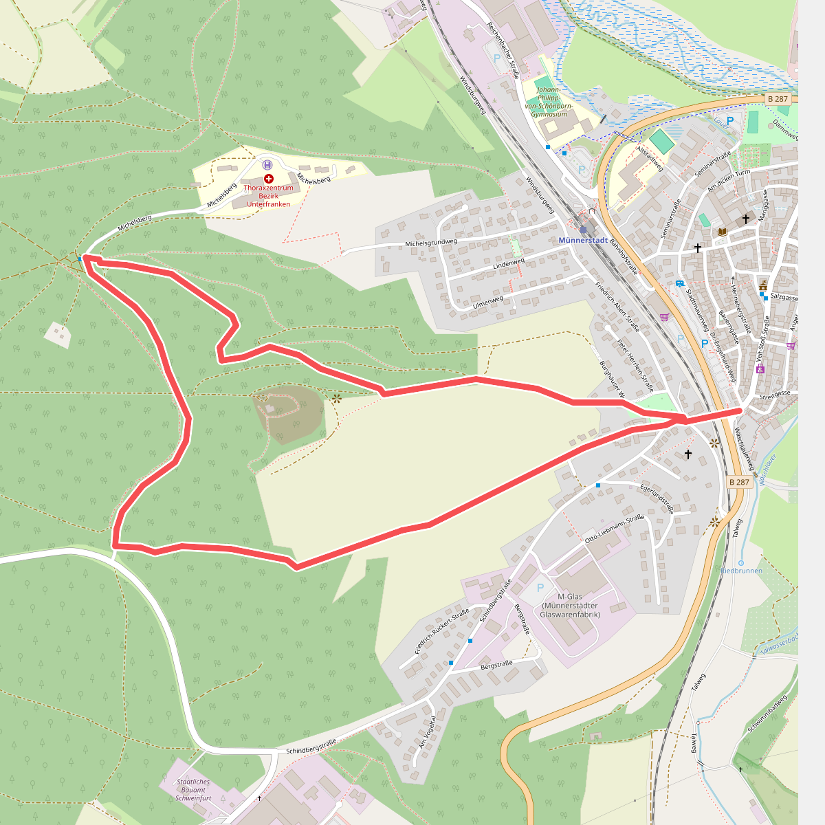 Rhön-Rundweg Münnerstadt 1