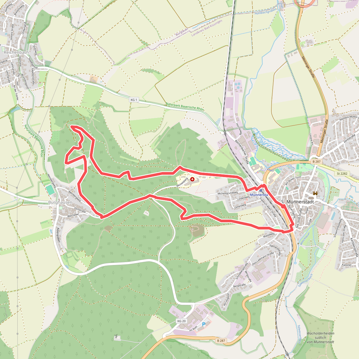 Rhön-Rundweg Münnerstadt 2