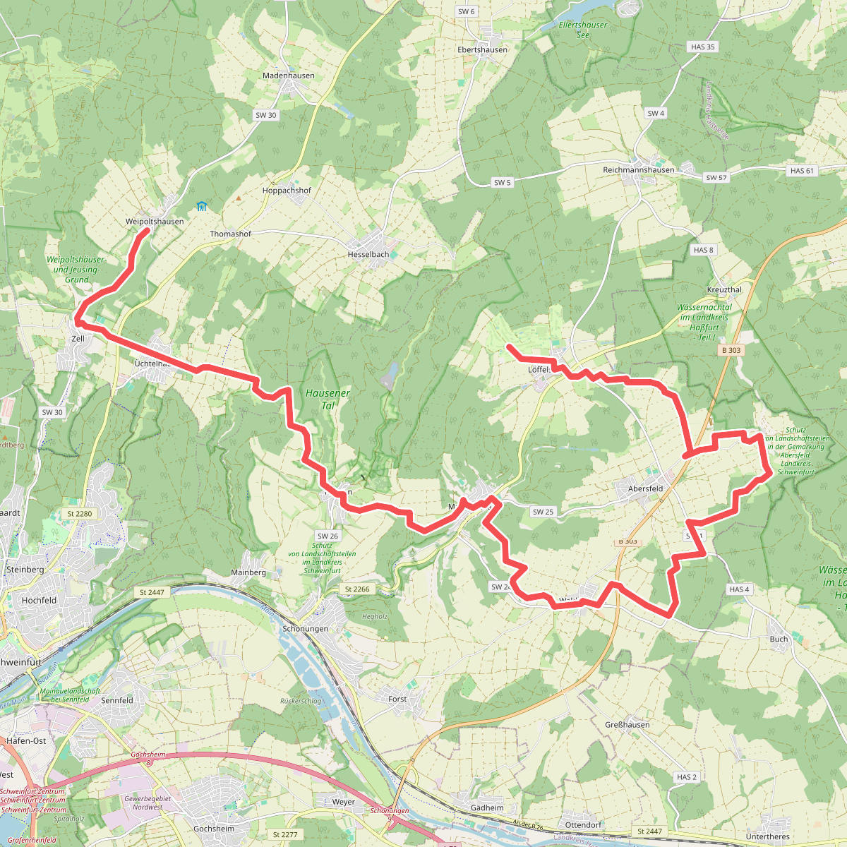 Schweinfurter OberLand-Tour 1