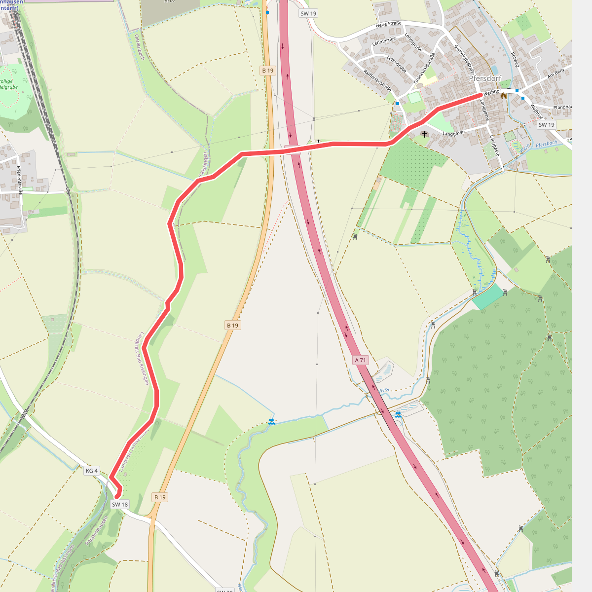 Wernquelle Nord-Route