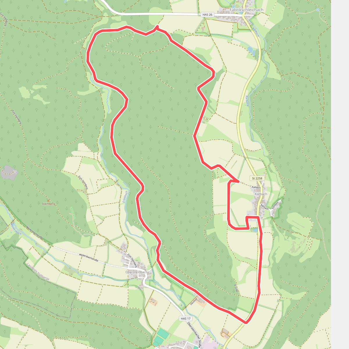 Rundweg Rauhenebrach R 1