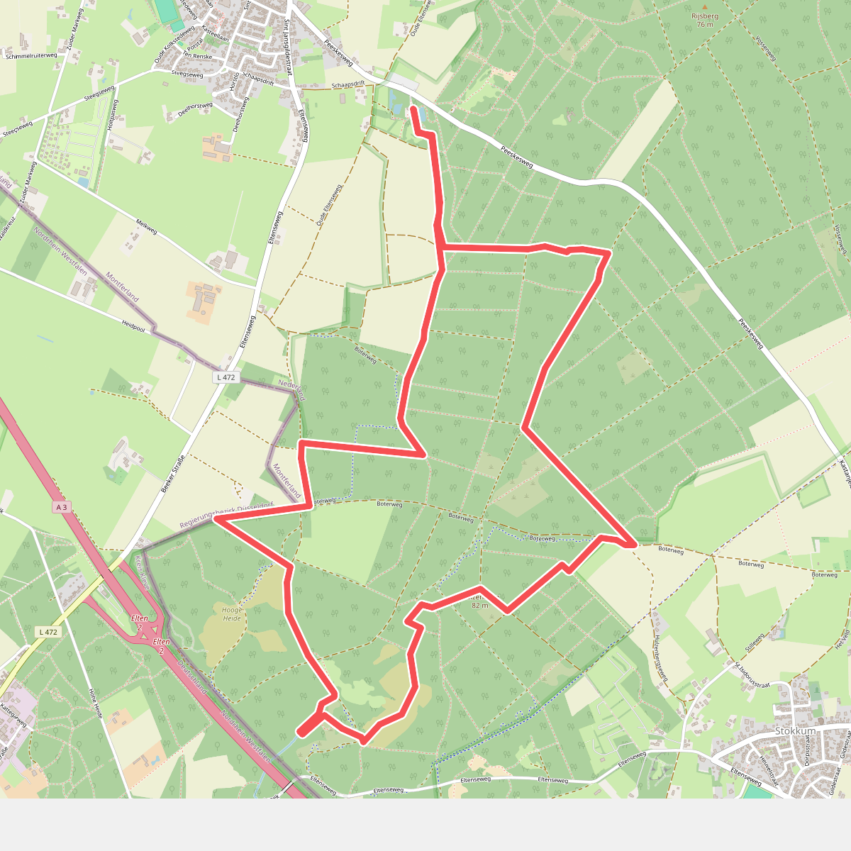 Erfgoedroute Bergherbos: 't Peeske, loopgraven en andere geschiedenis
