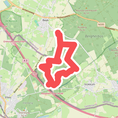 Erfgoedroute Bergherbos: 't Peeske, loopgraven en andere geschiedenis