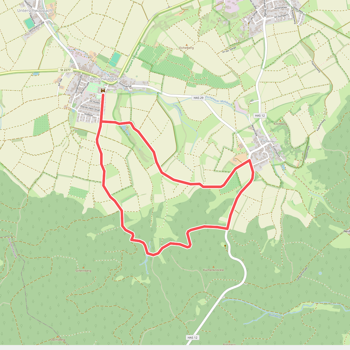 Rundwanderweg Knetzgau K 1