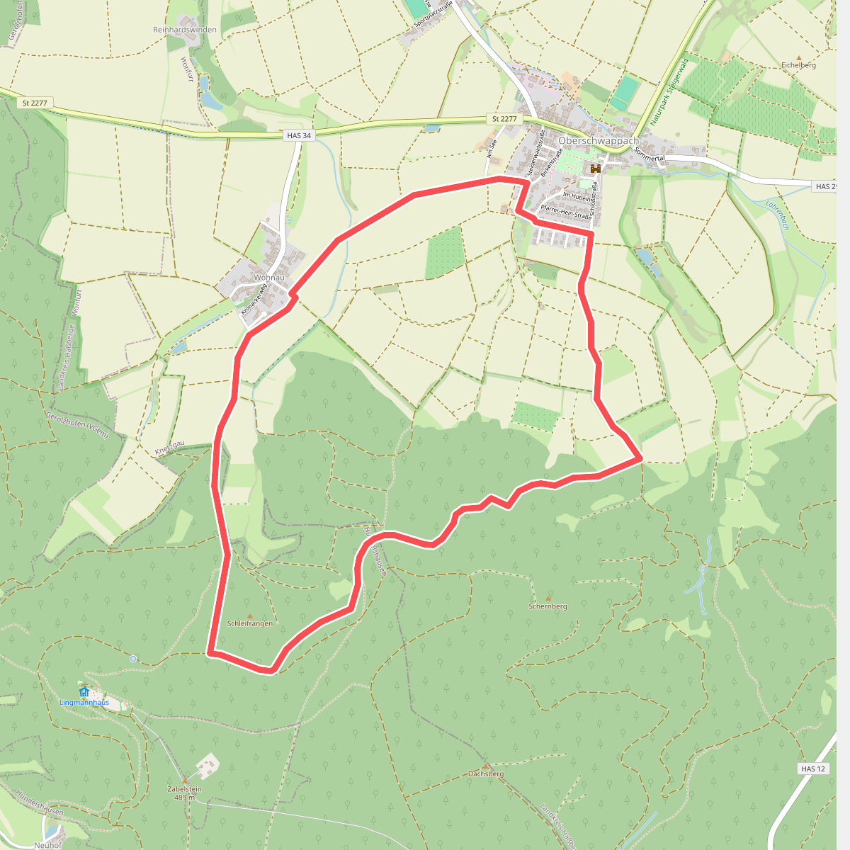 Rundwanderweg Knetzgau K 4