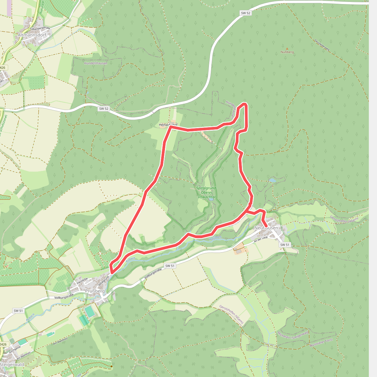 Rundweg Neuhausen N2