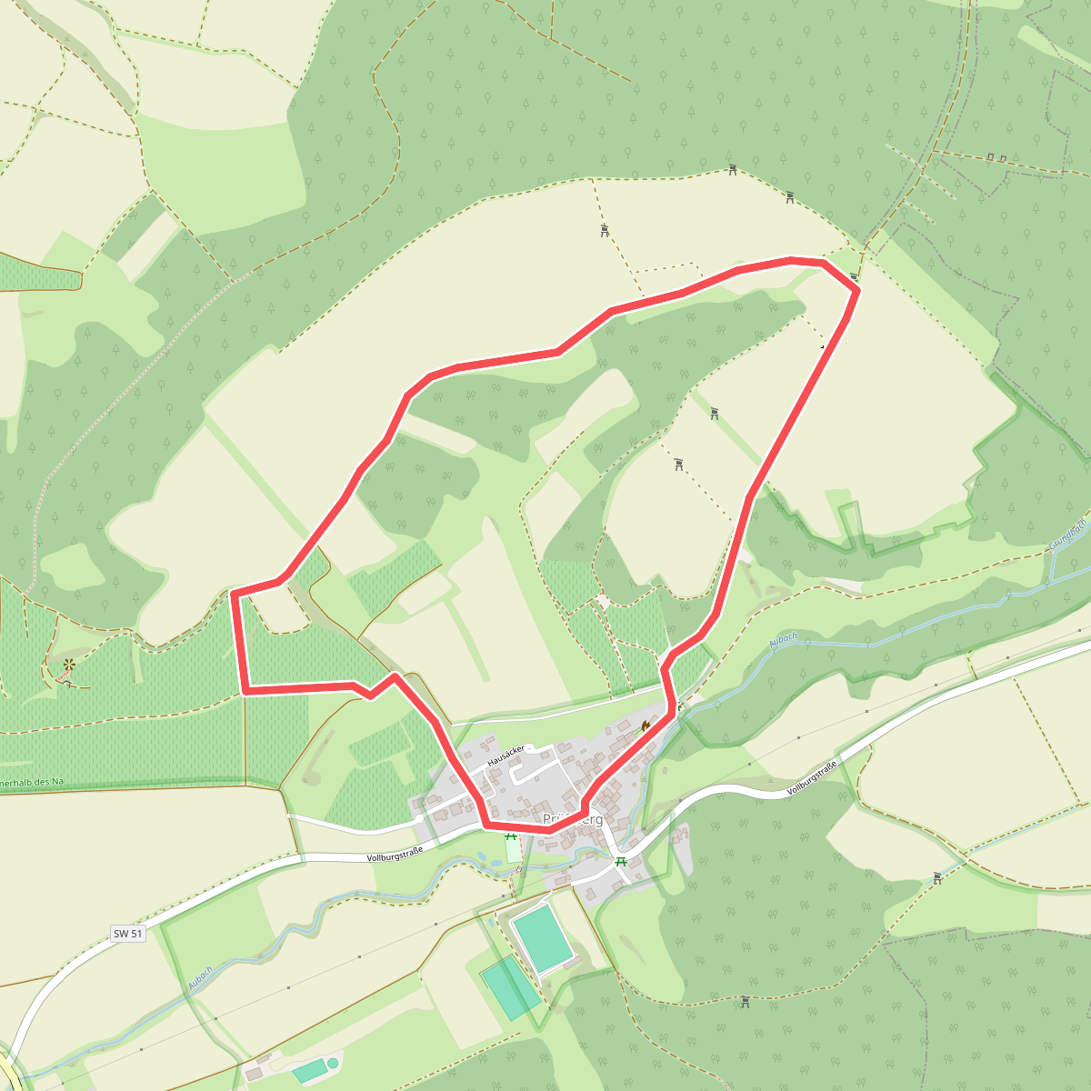 Rundweg Prüssberg P1