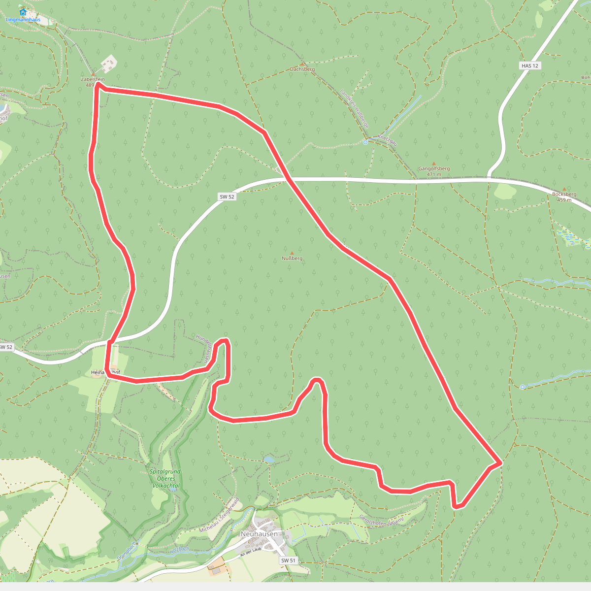 Rundweg Zabelstein Z1