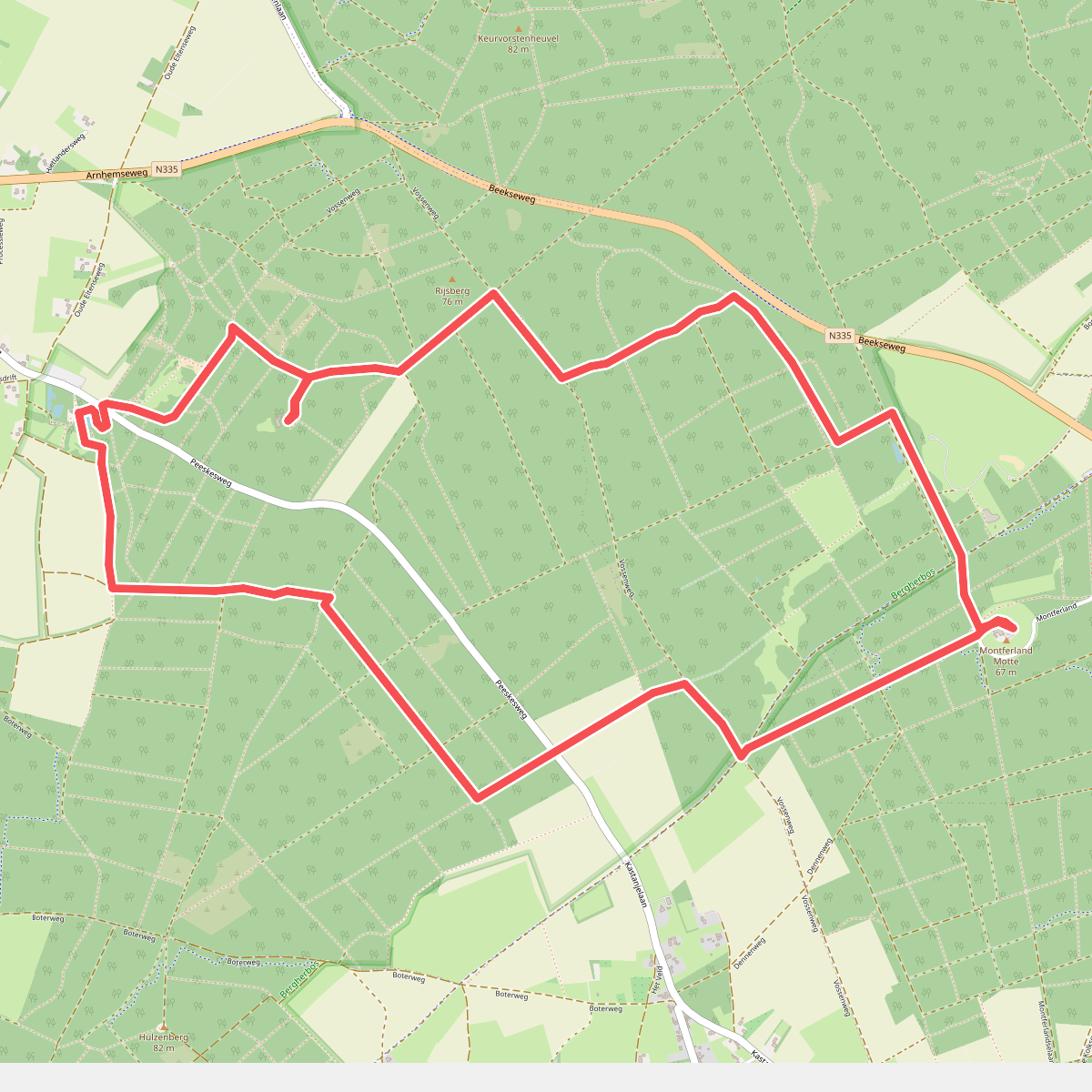 Erfgoedroute Bergherbos - Motte