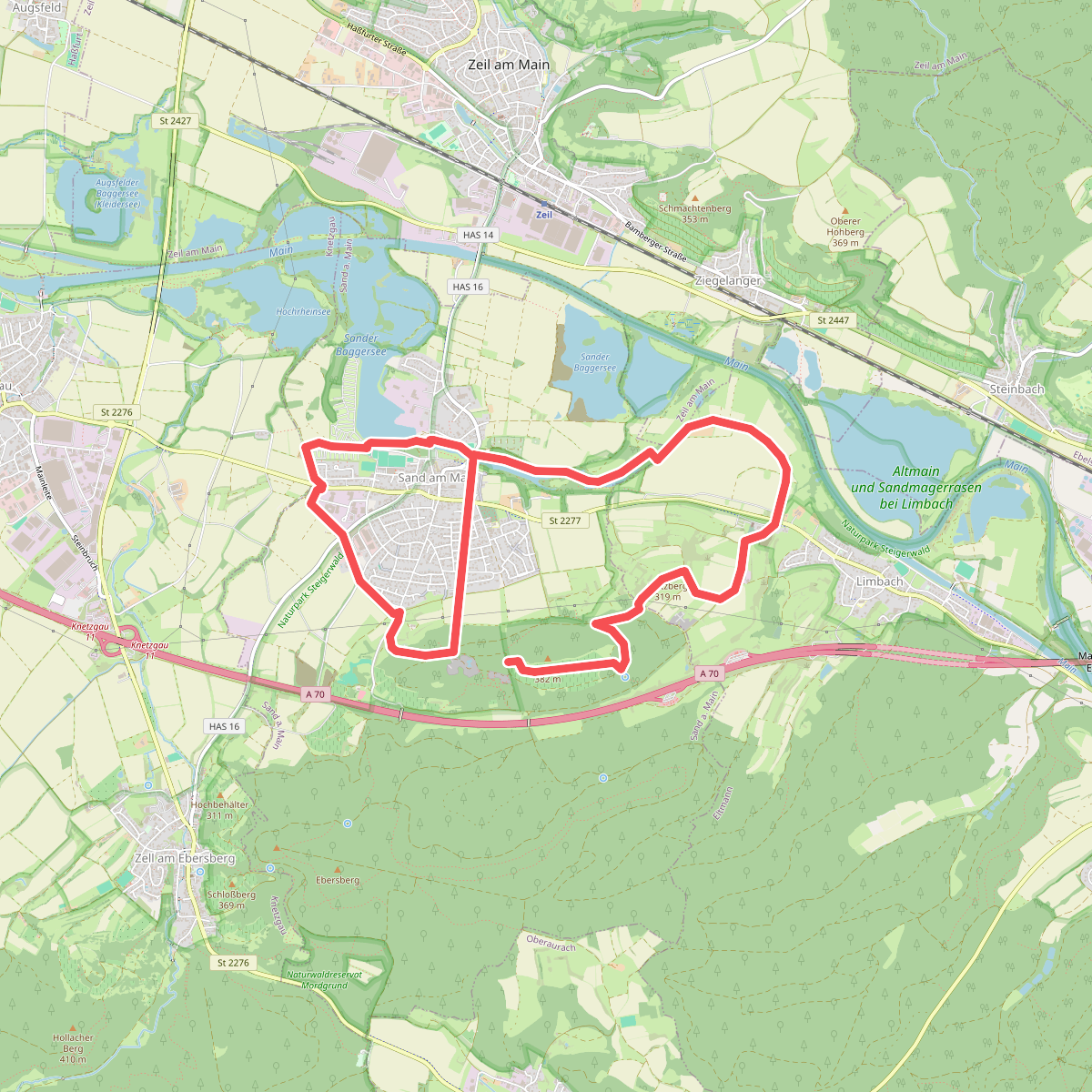 Rundwanderweg Sand S2