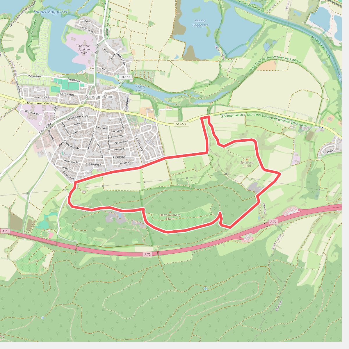 Rundwanderweg Sand S 4