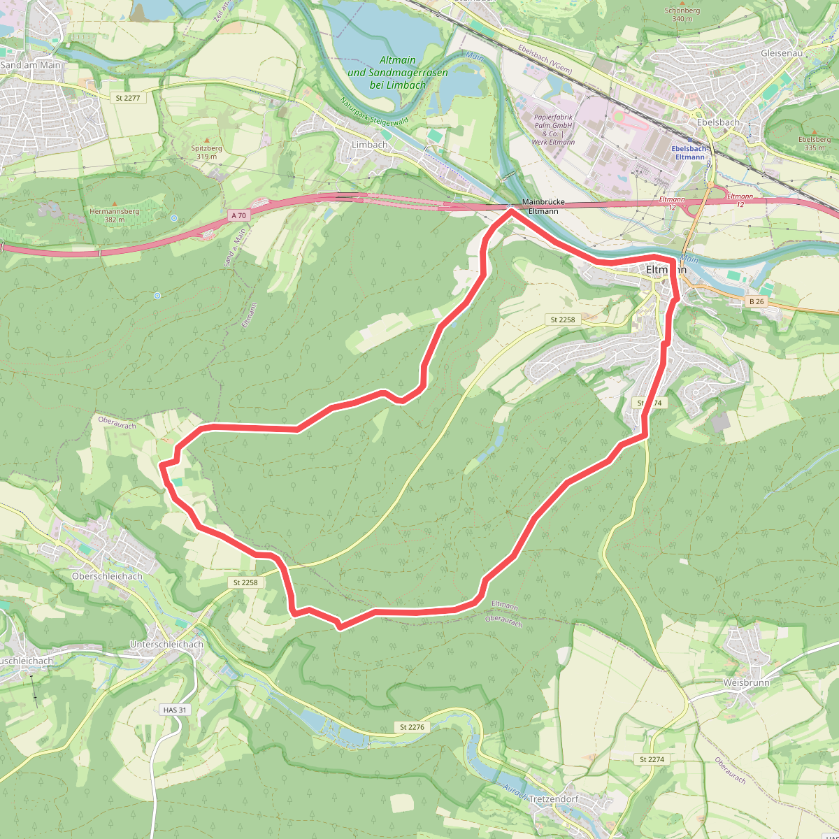 Rundweg Eltmann E 1