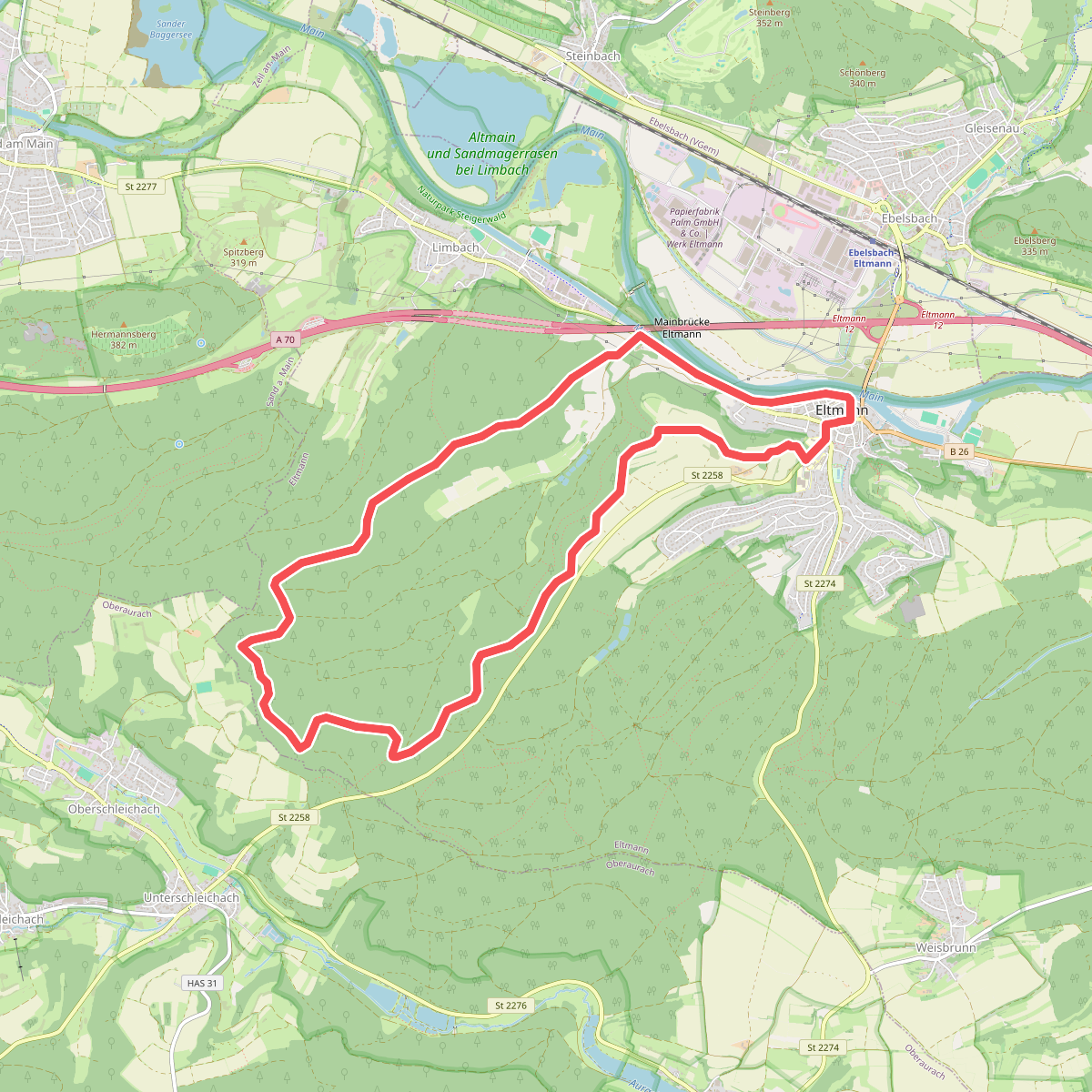 Rundweg Eltmann E 7