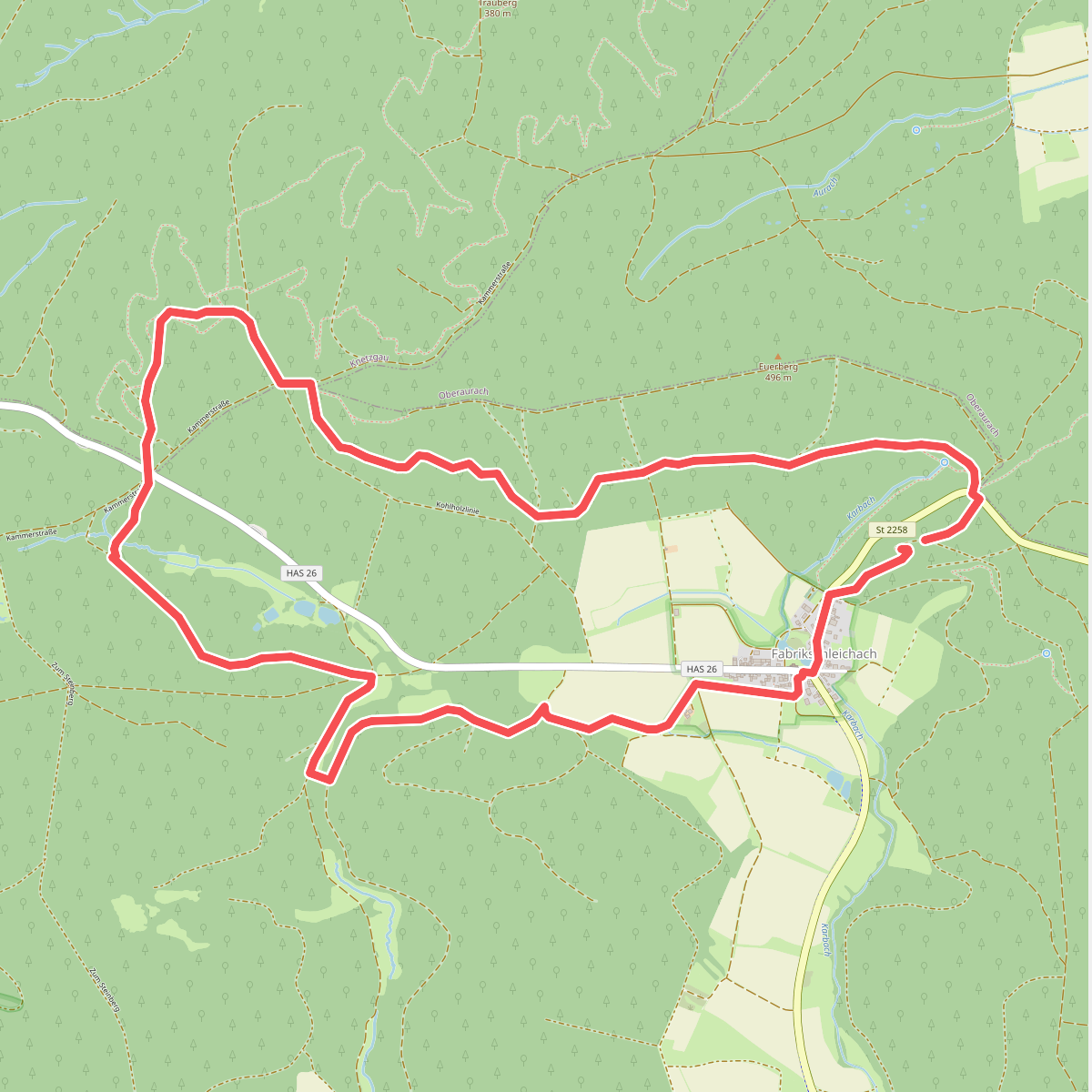 Rundweg Rauhenebrach R 8