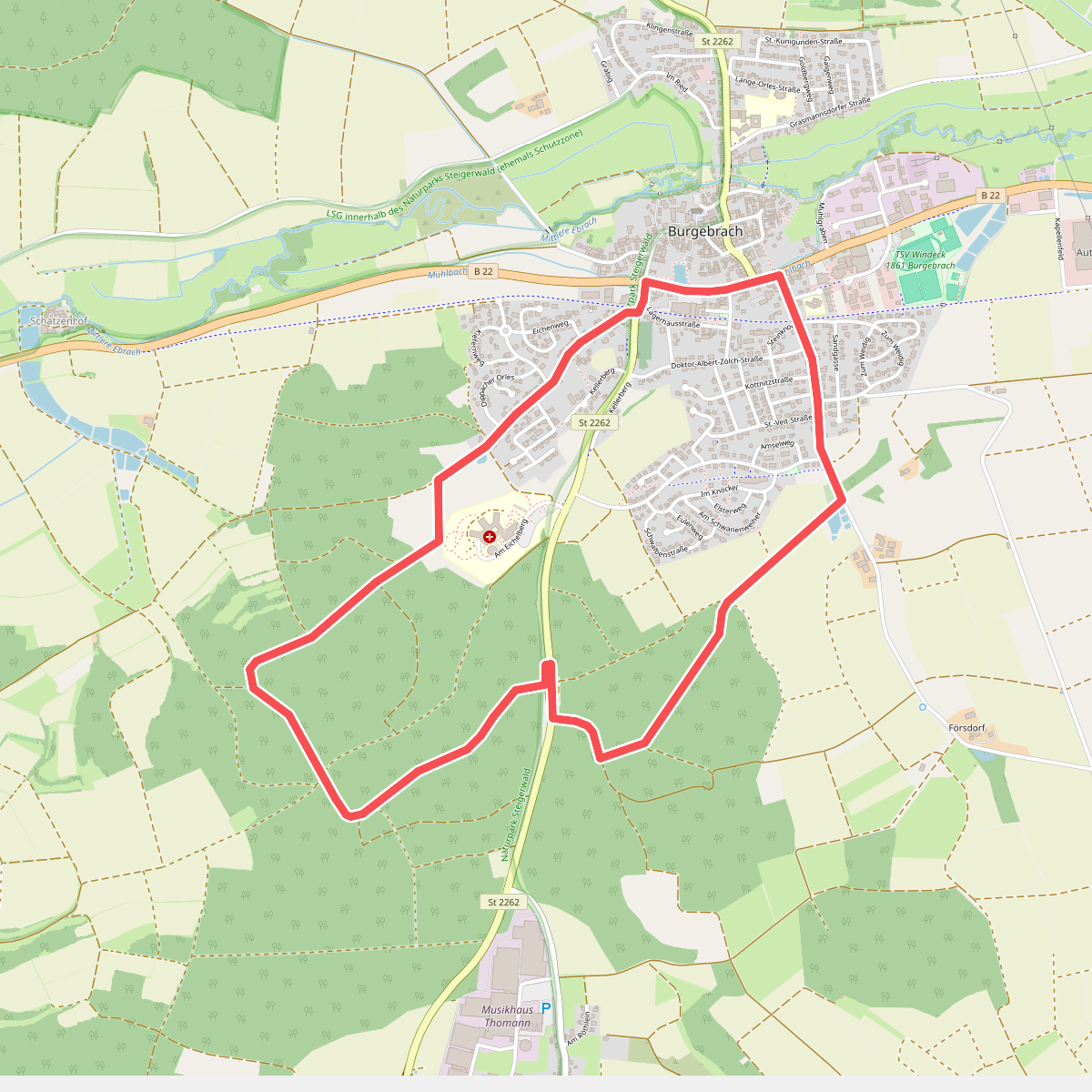 Rundweg Burgebrach B 2