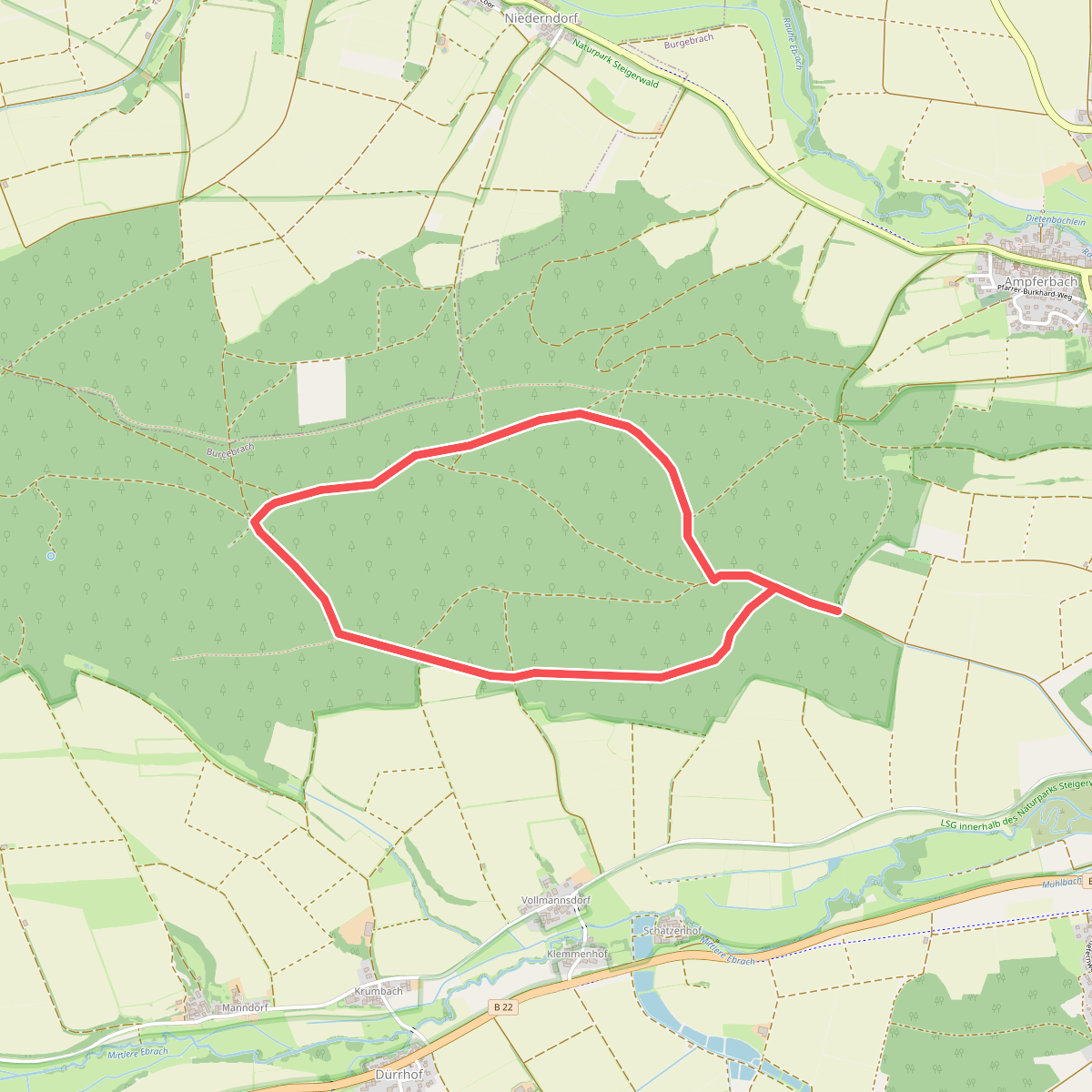 Rundweg Burgebrach B 4