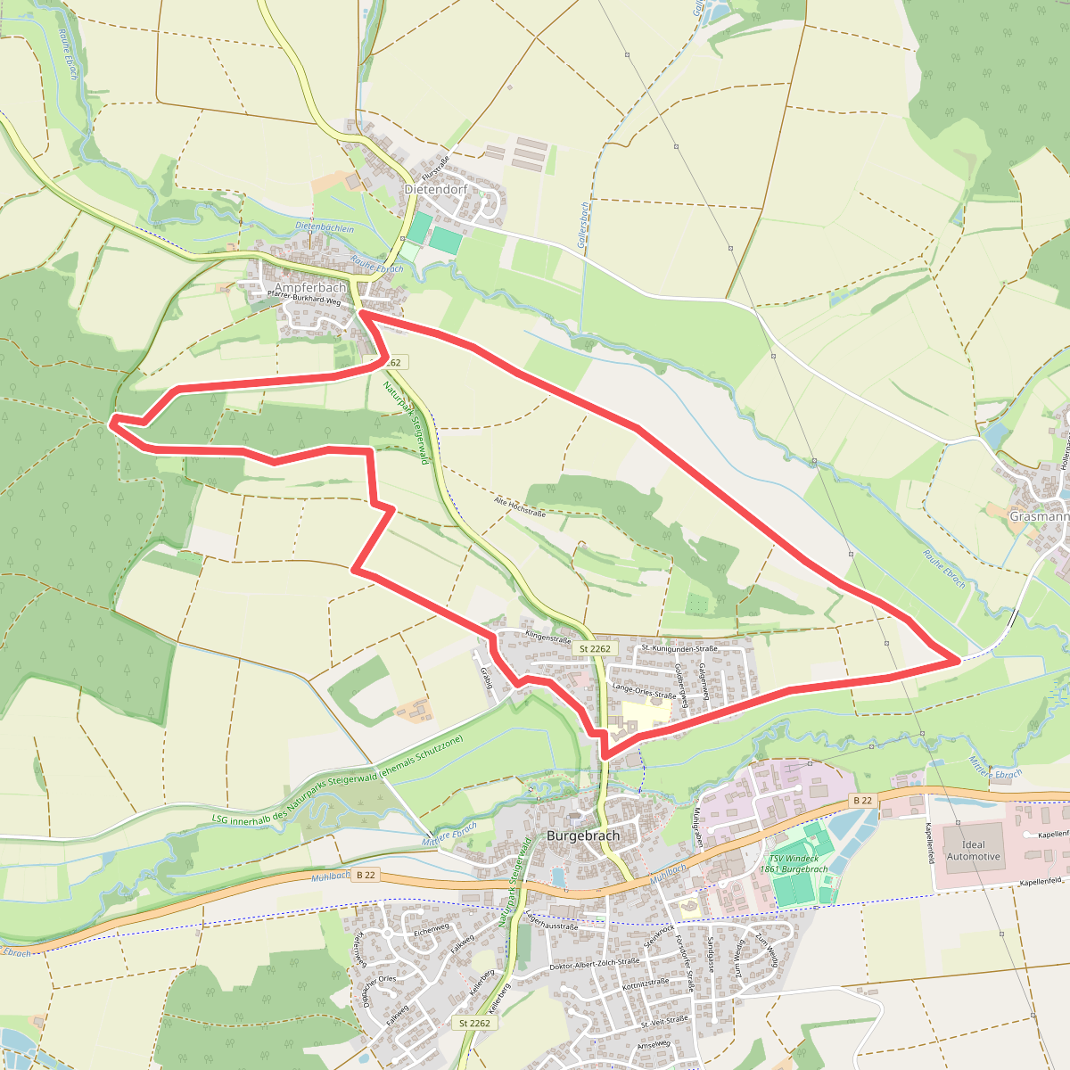 Rundweg Burgebrach B 5