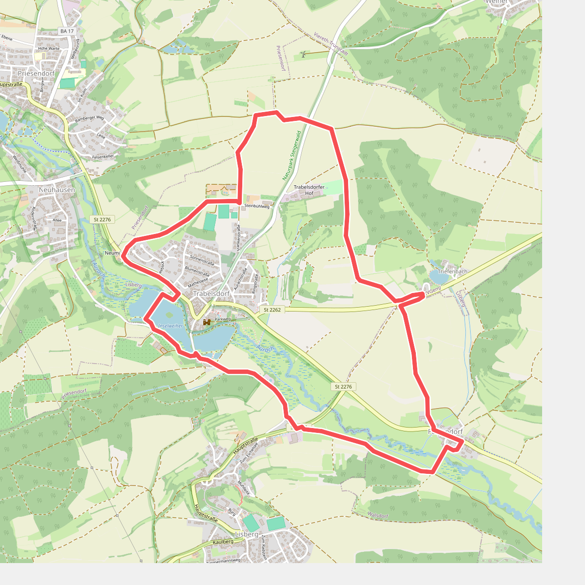Rundweg Lisberg L 2 "Apfelrundweg"