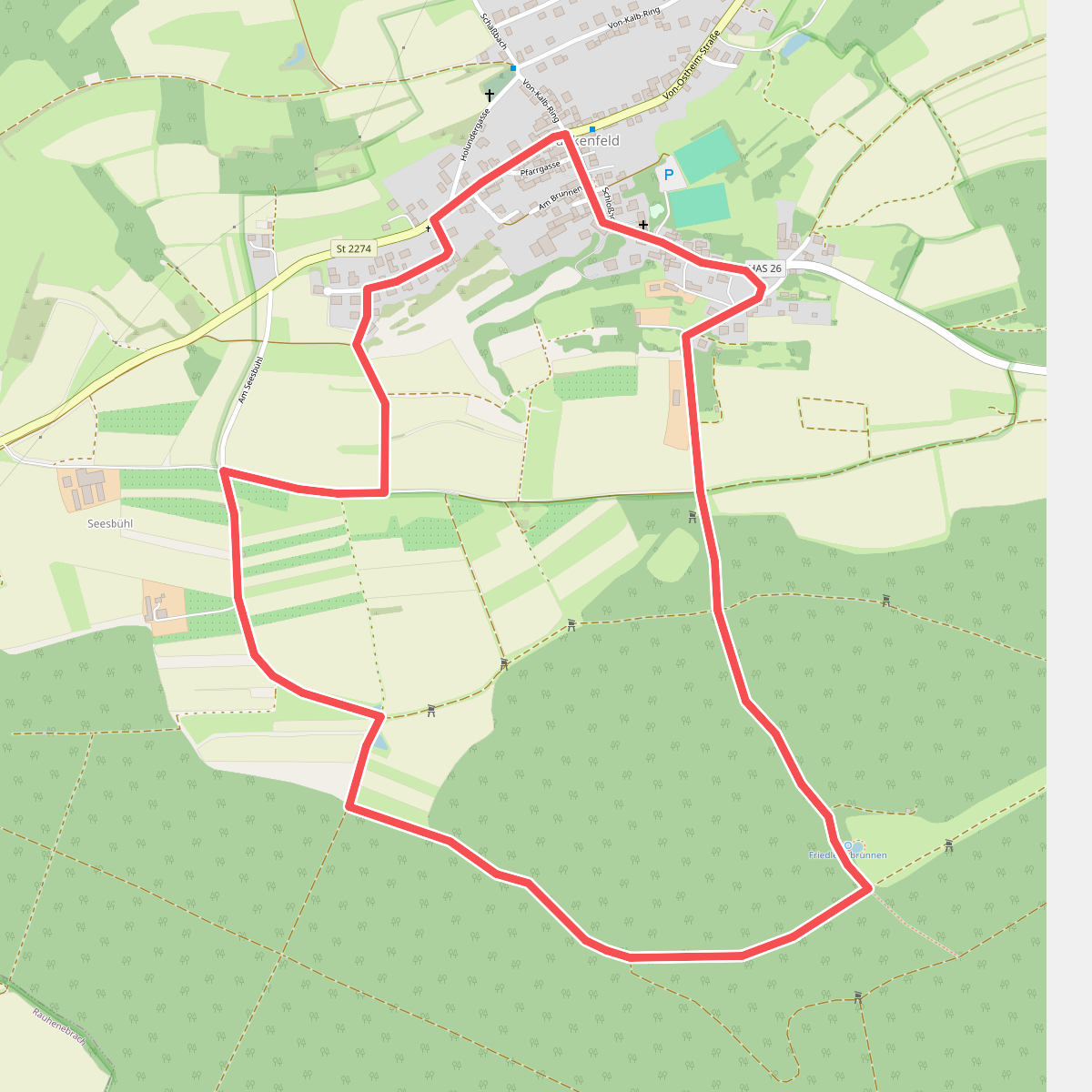 Rundweg Oberaurach O 6