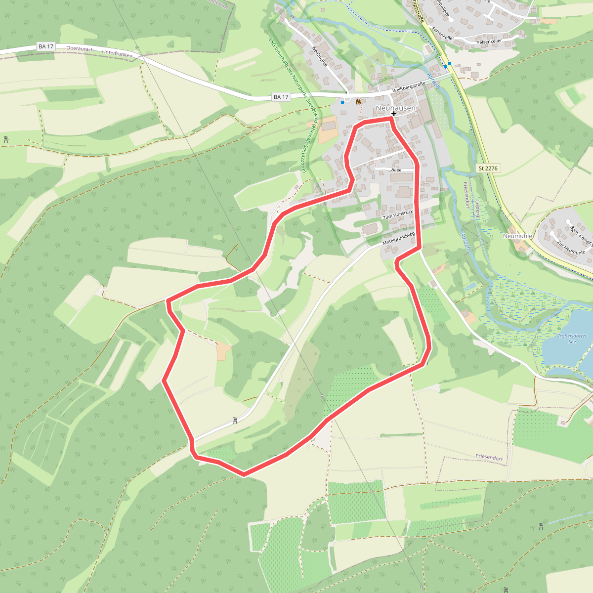 Rundweg Priesendorf P 2 "Christbaumweg"