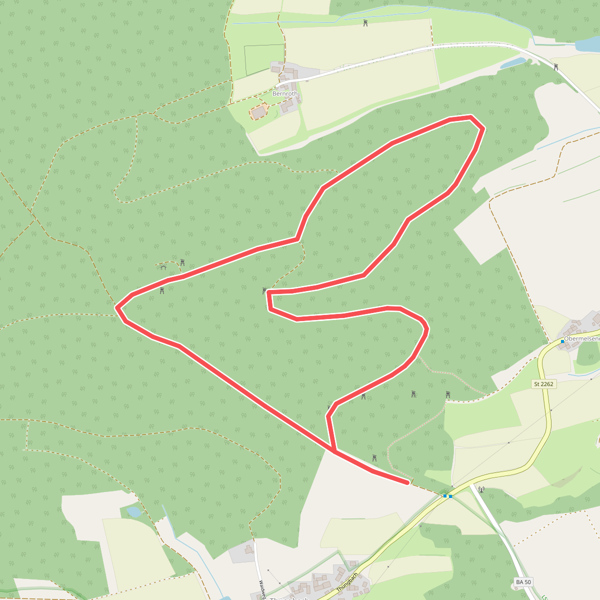 Rundweg Schlüsselfeld S 3