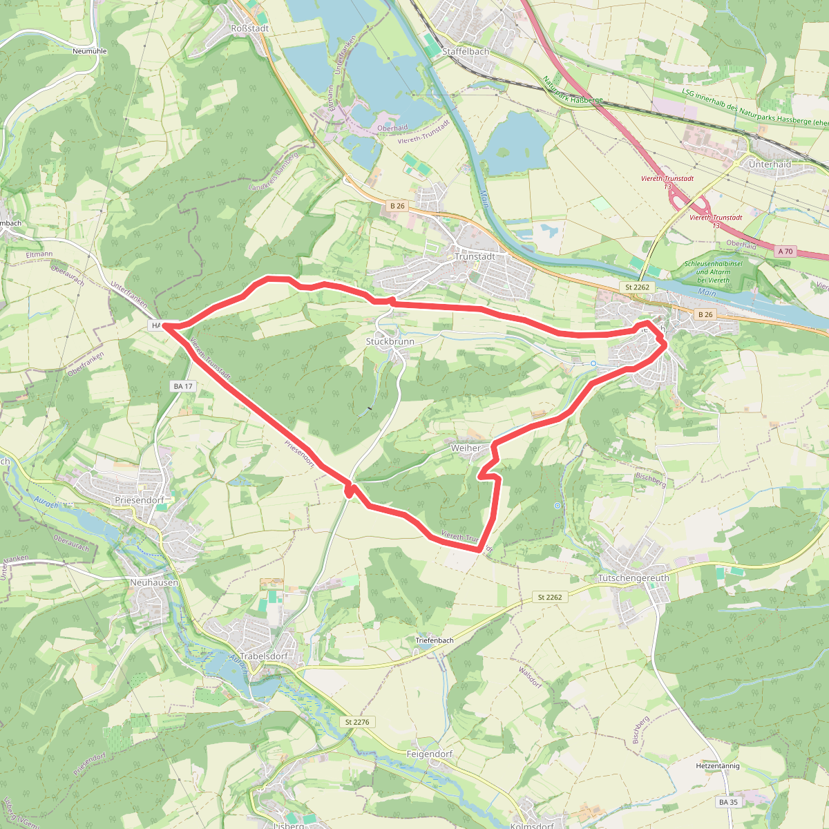 Panoramawanderweg Viereth-Trunstadt