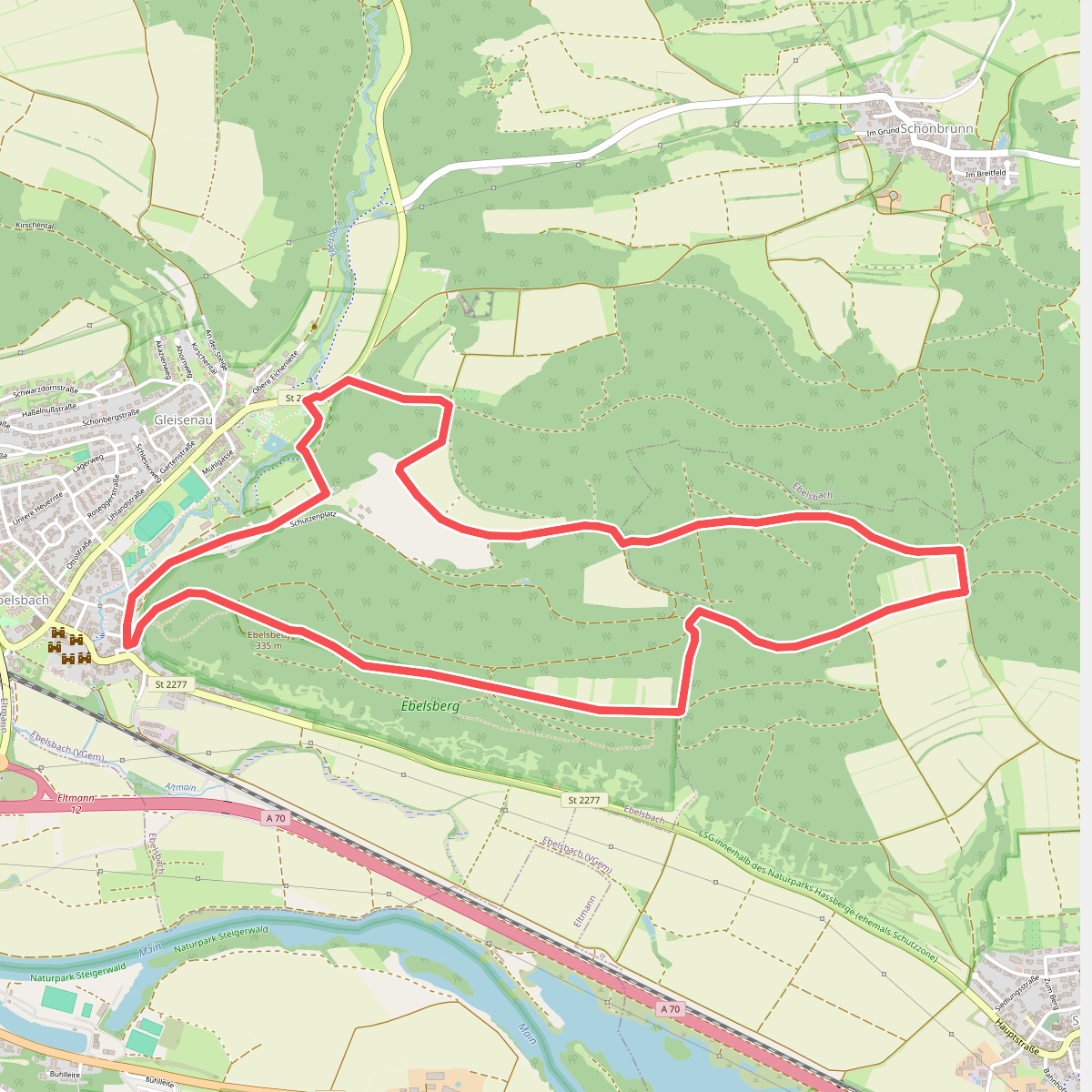 Rundwanderweg Milan Ebelsbach