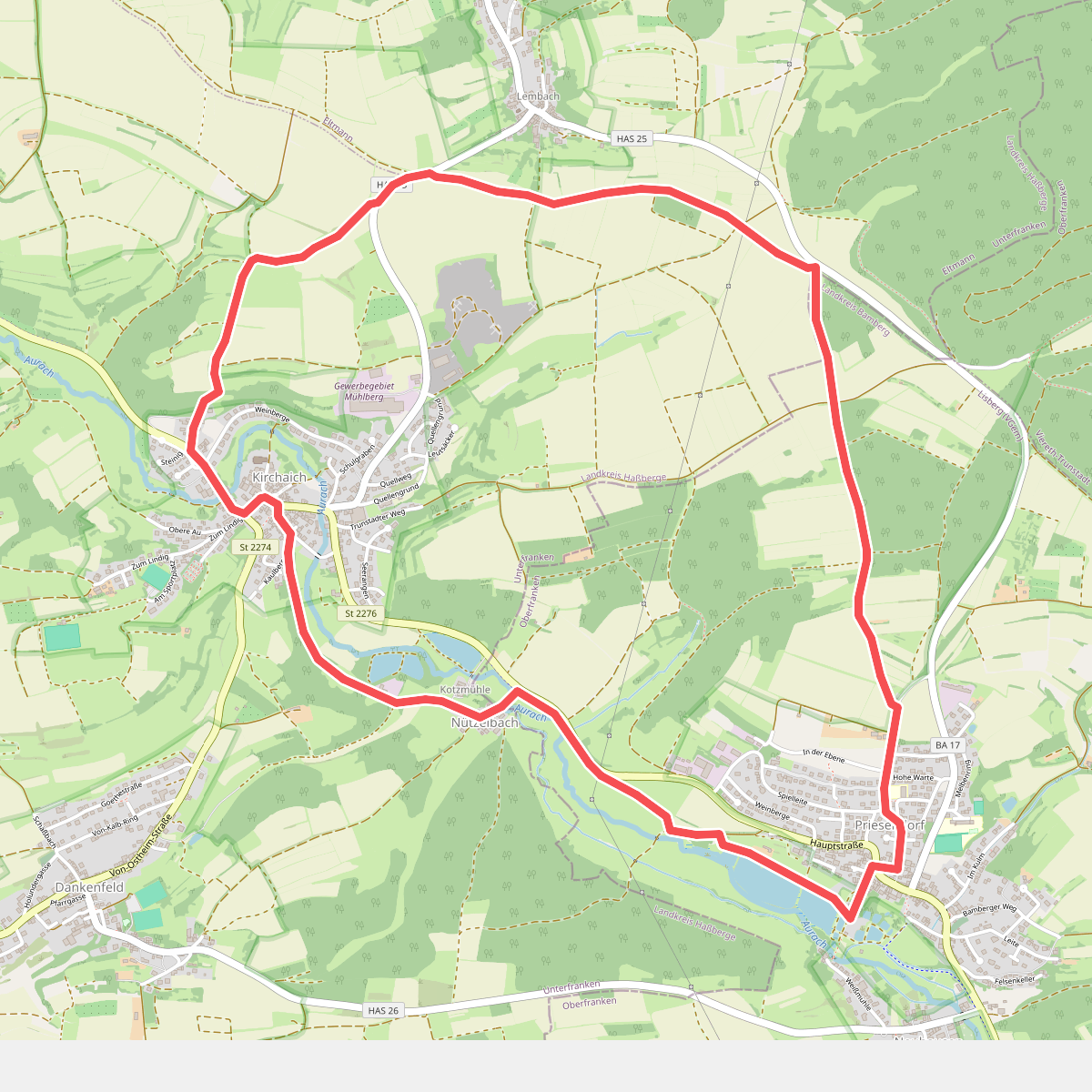 Rundweg Priesendorf P 4 "Lembacher Weg"