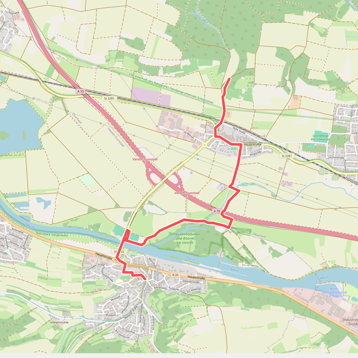 Fledermausweg Viereth-Unterhaid