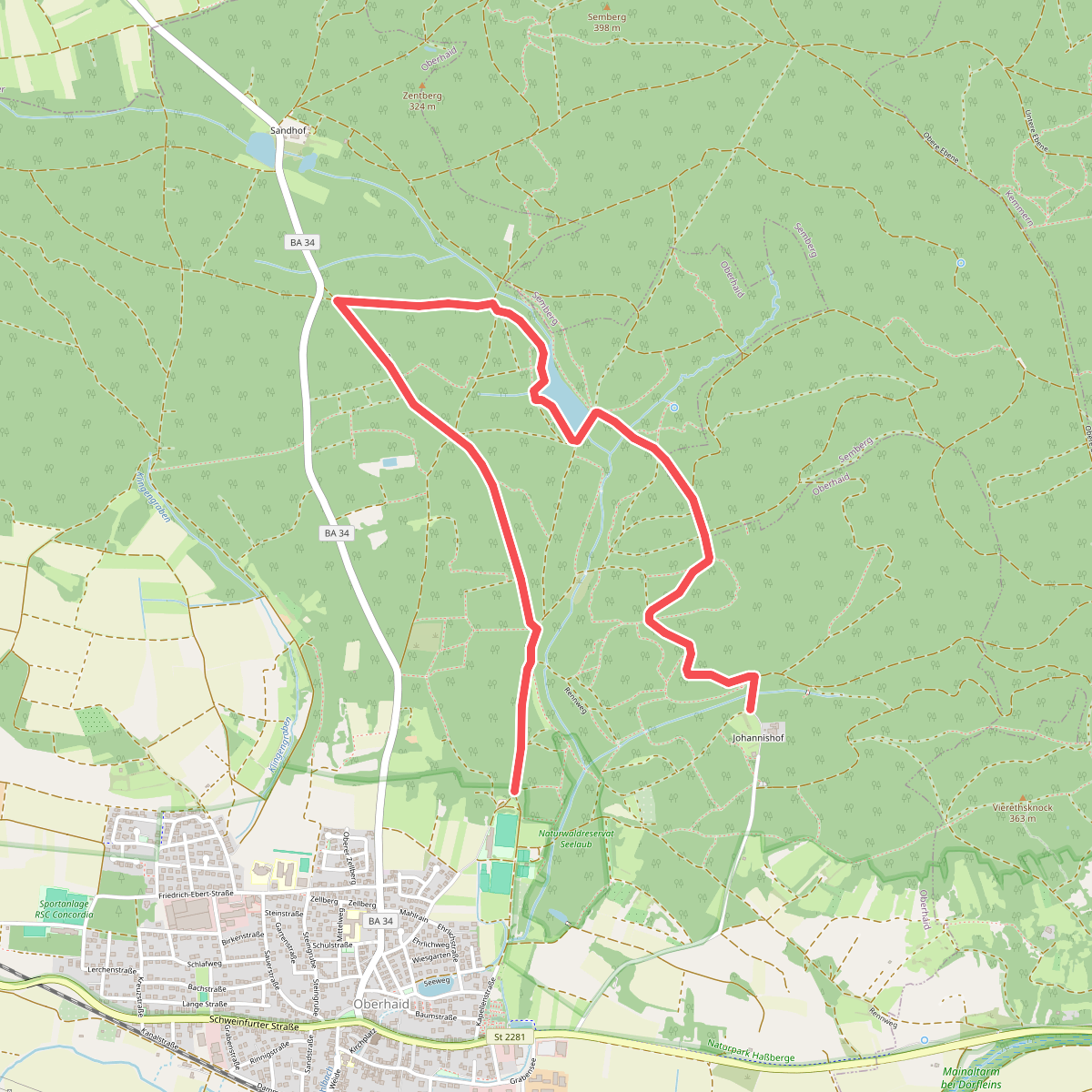 Fuchs-Wanderweg Kemmern