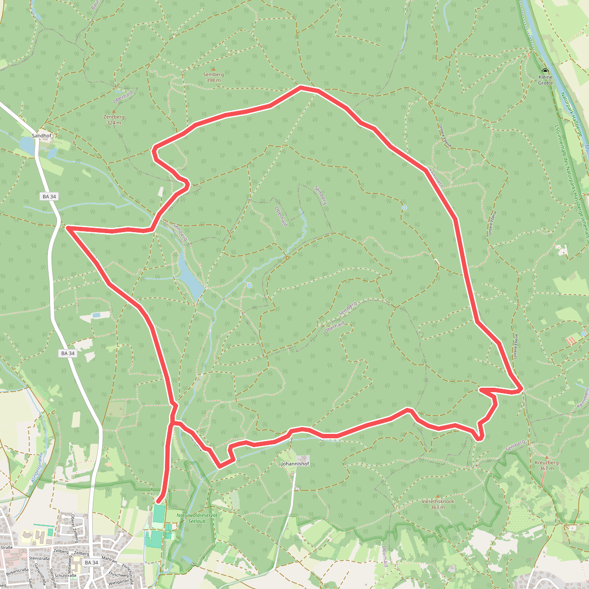 Oberhaid Blockhütte
