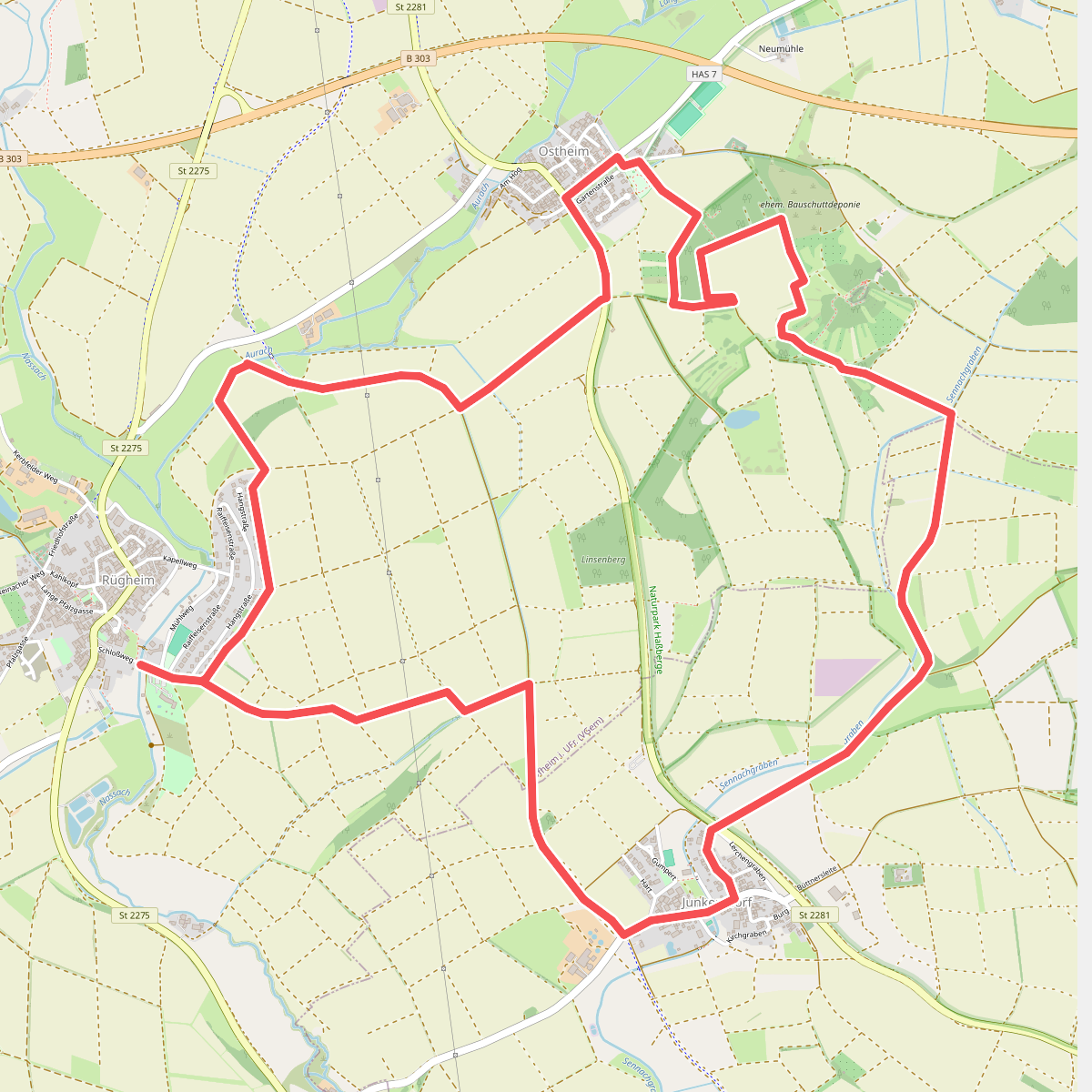 Lauftour HOH1