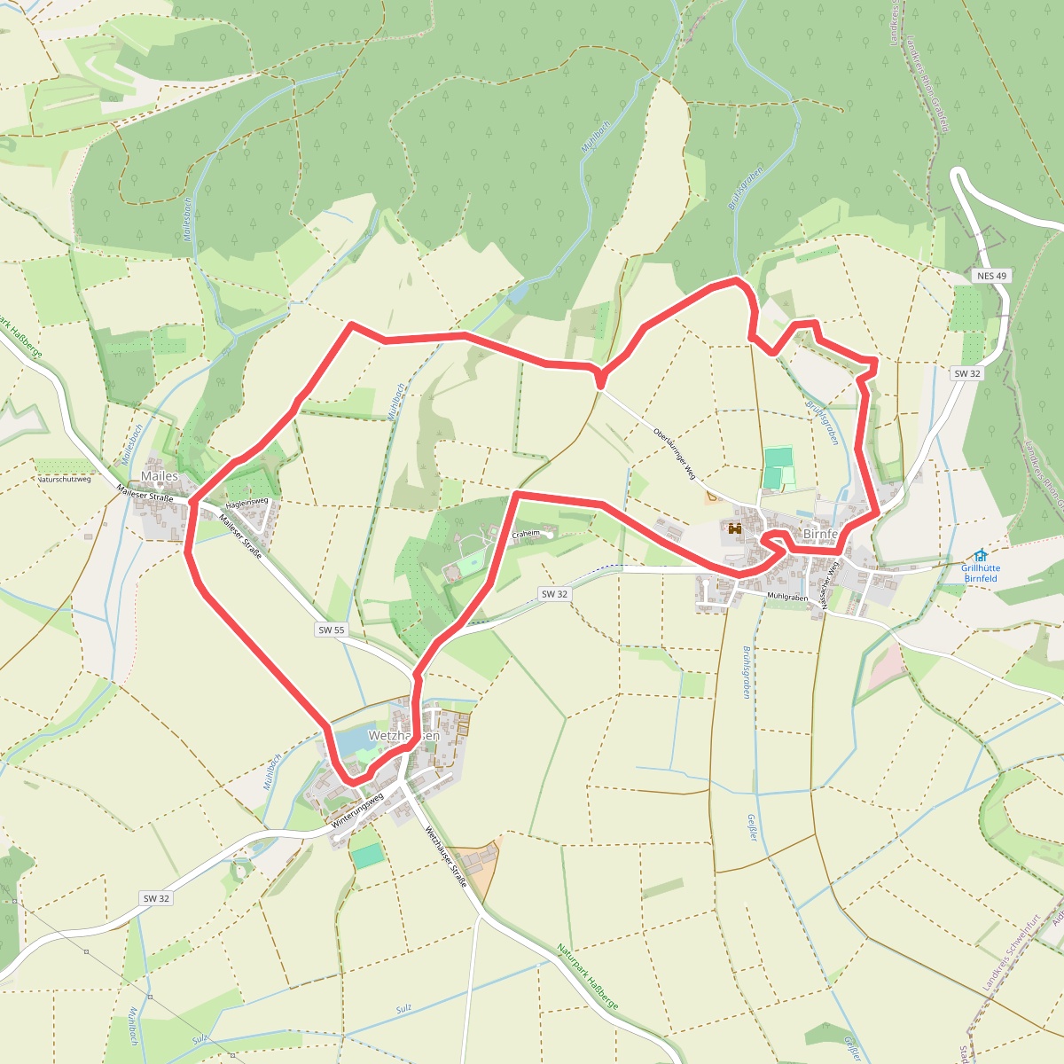 Schlösserweg Mailes