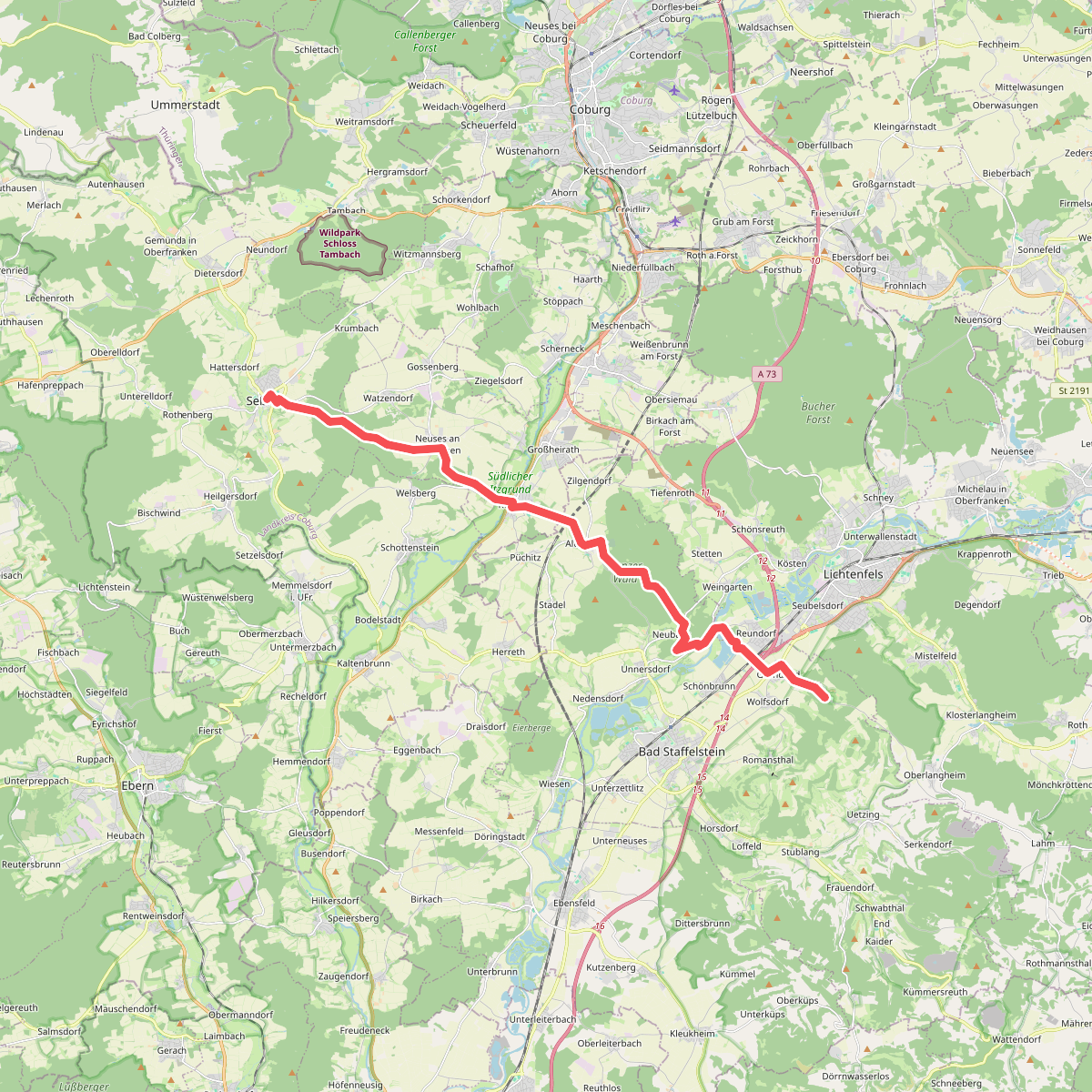 Pilgerweg Seßlach-Vierzehnheilligen