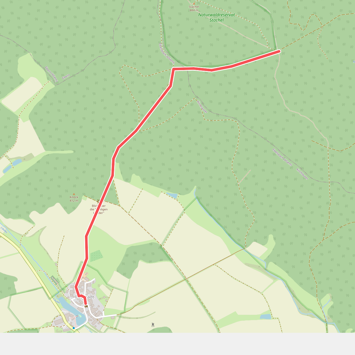 Elster-Wanderweg Jesserndorf