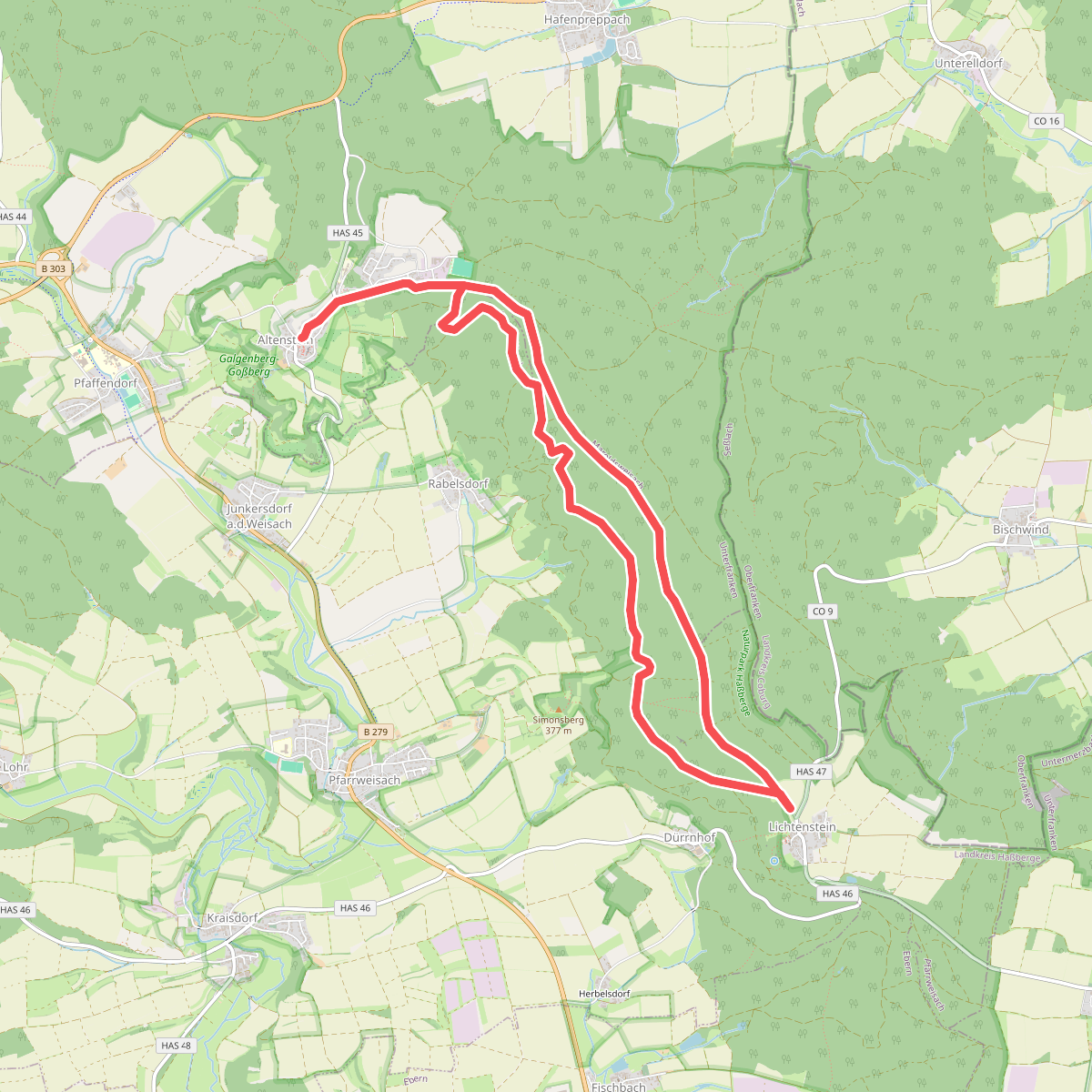 Erlebnistour am Burgen- und Schlösserwanderweg