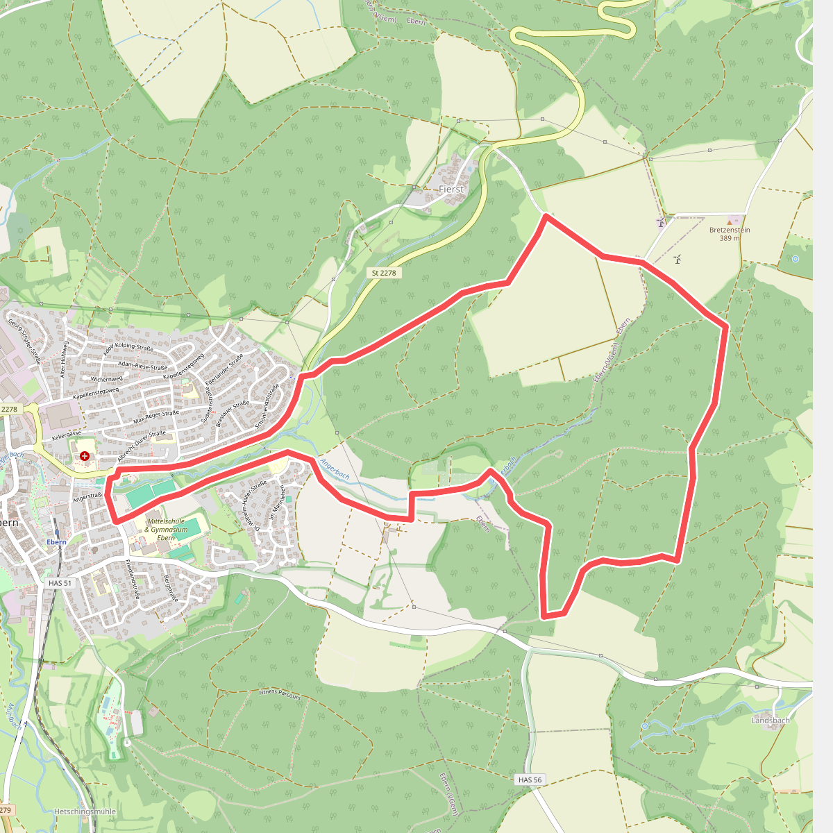 Rundwanderweg Hase Ebern