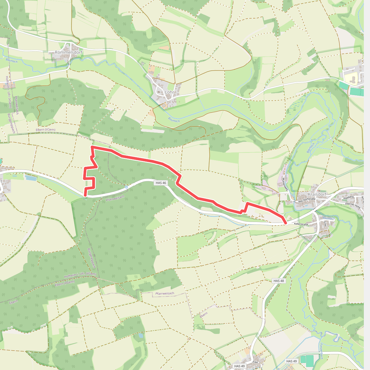Rundwanderweg Schmetterling