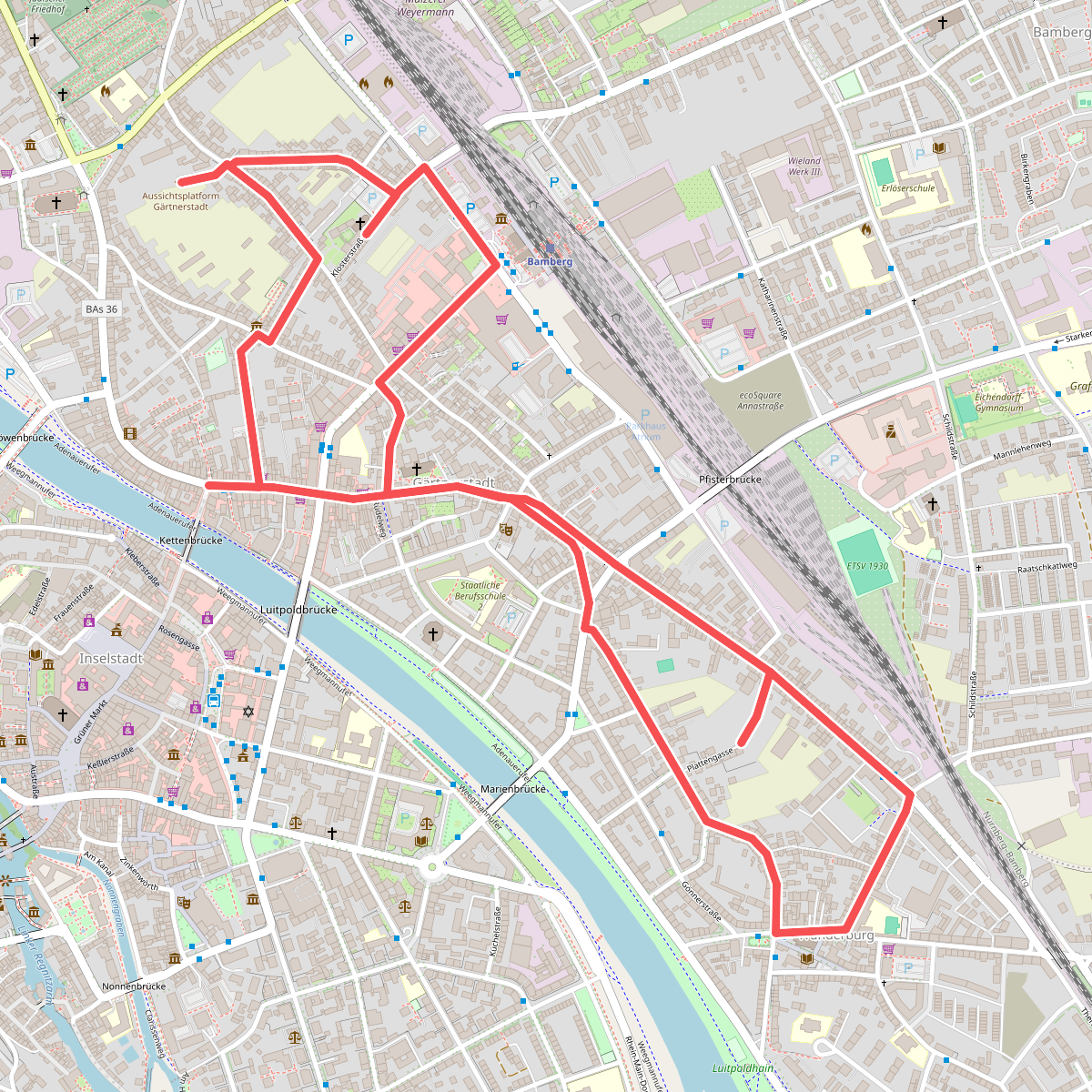 Spaziergang durch die Gärtnerstadt