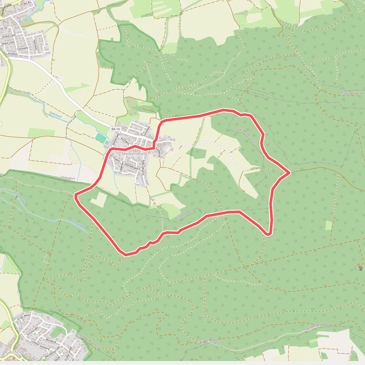 Litzendorf Kleine Geisbergrunde