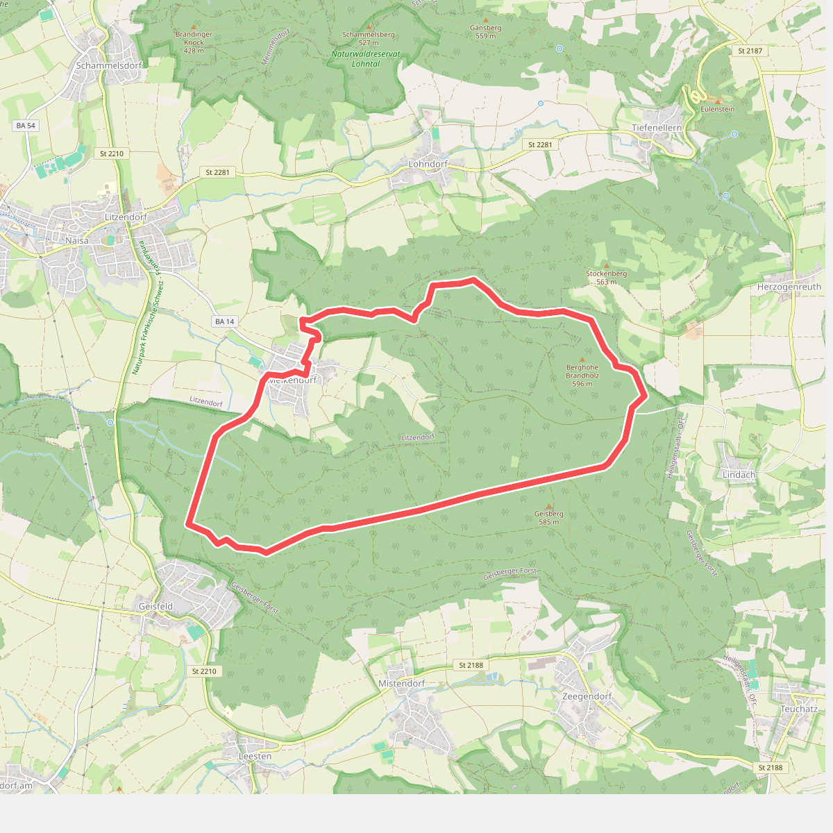 Mittlere Geisbergtour