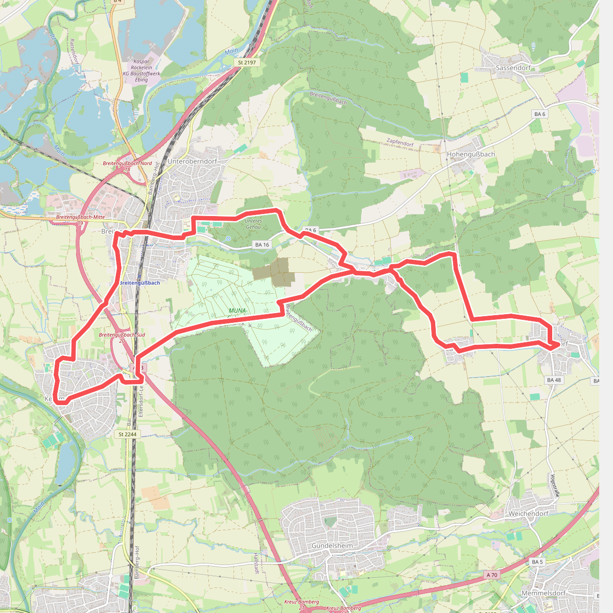 Breitengüßbacher Brauereienweg