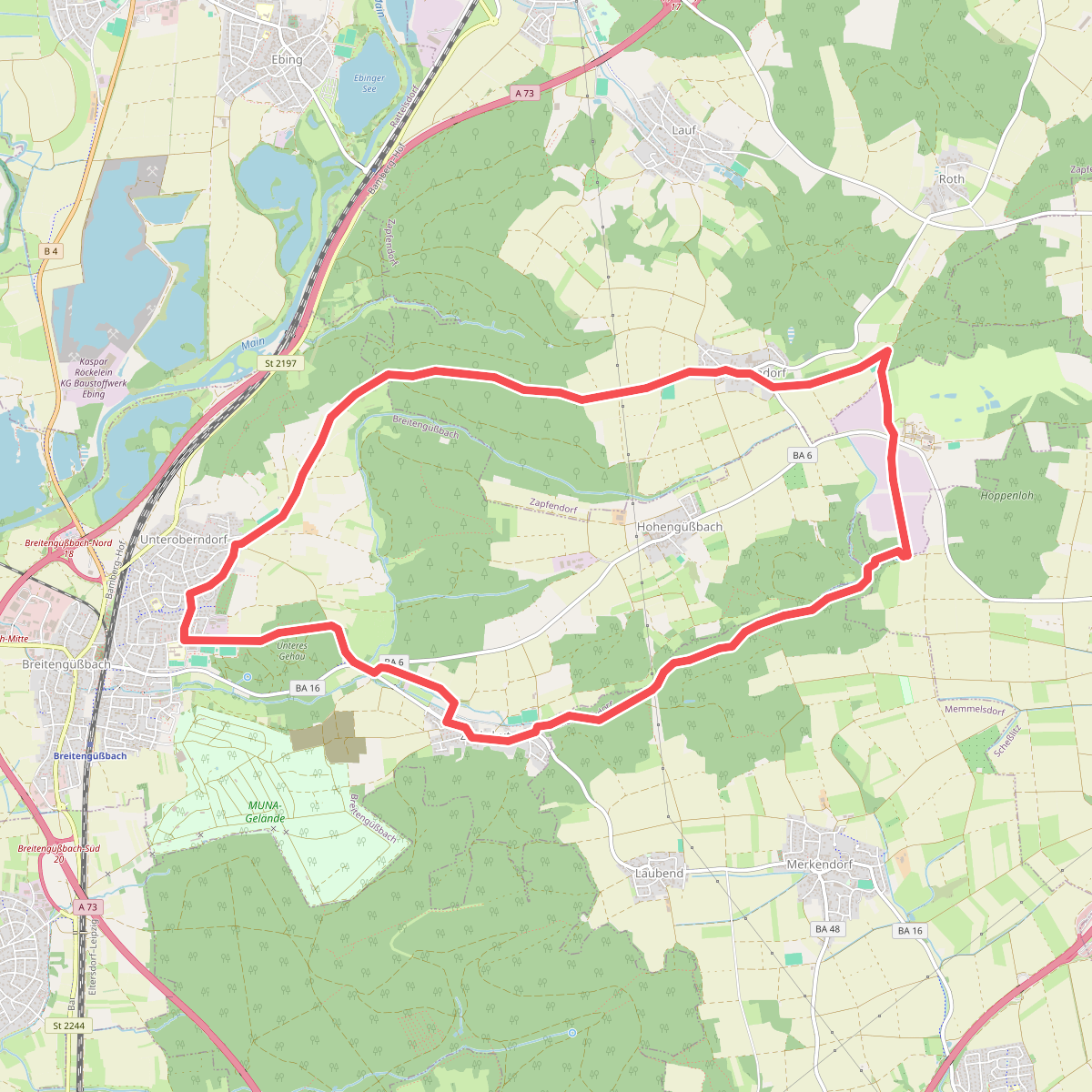 Breitengüßbach Rundwanderweg 1