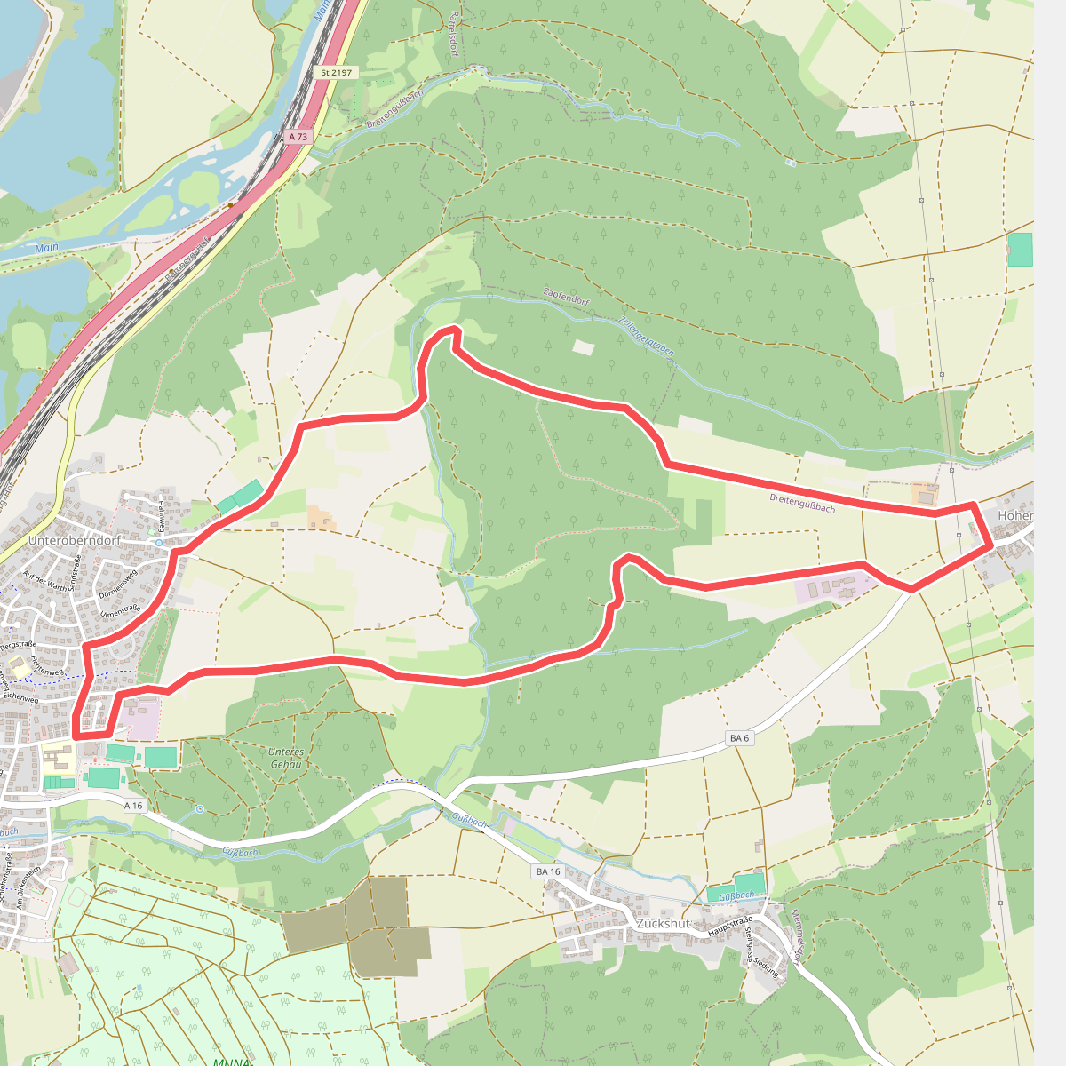 Breitengüßbach Rundwanderweg 2