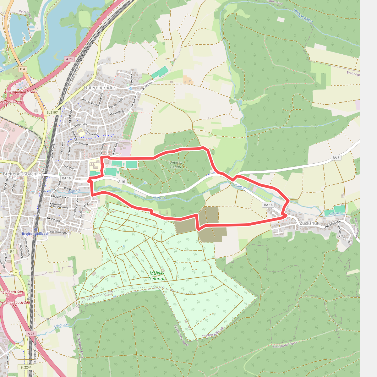 Breitengüßbach Rundwanderweg 3