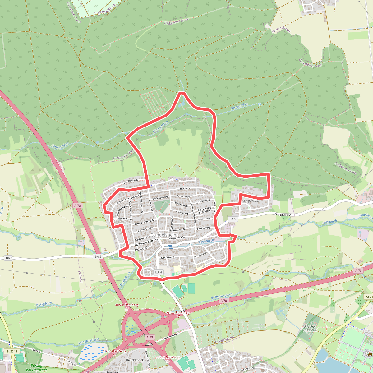 Jubiläumsweg Gundelsheim