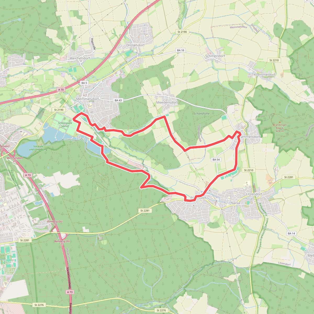 Rund um Schloss Seehof
