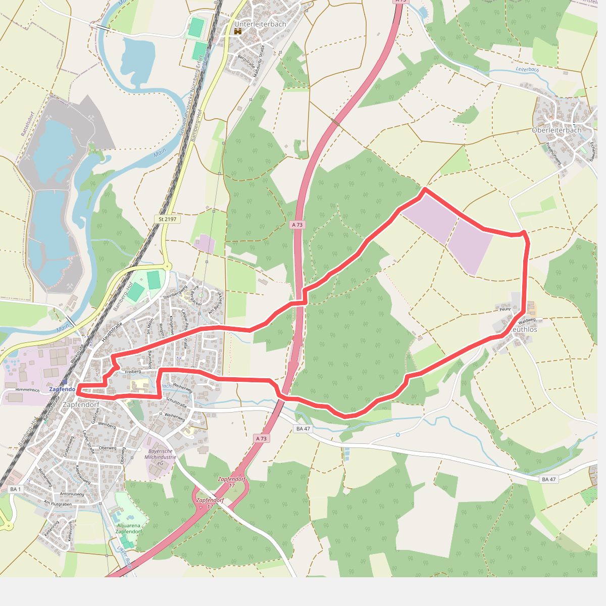 Rundweg Blaue 3 Zapfendorf