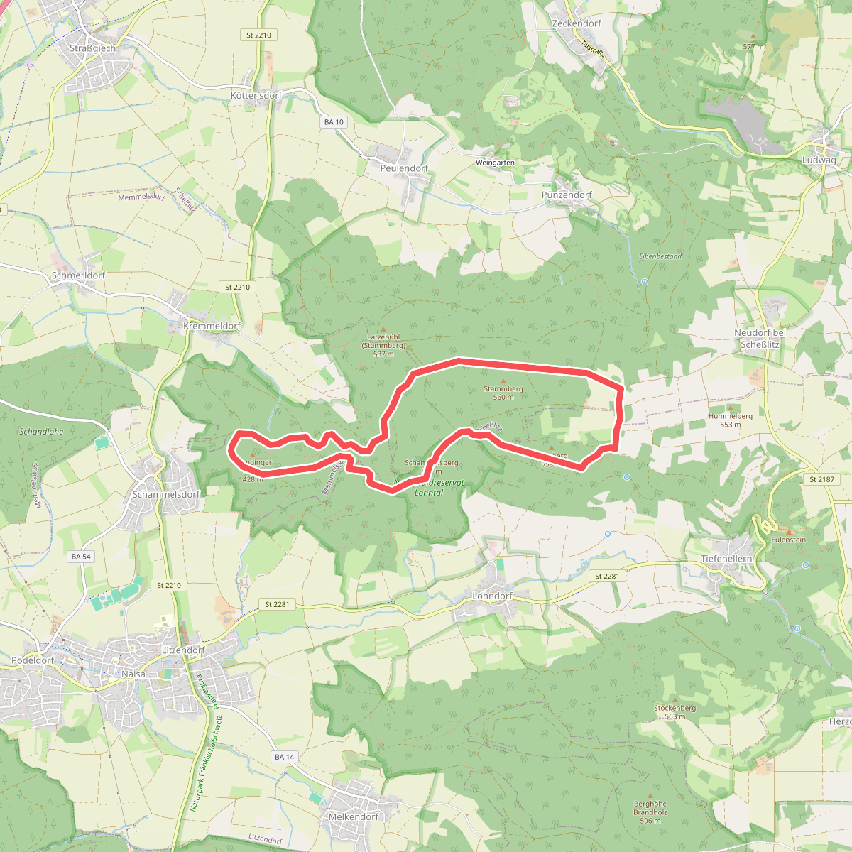 Große Stammbergtour
