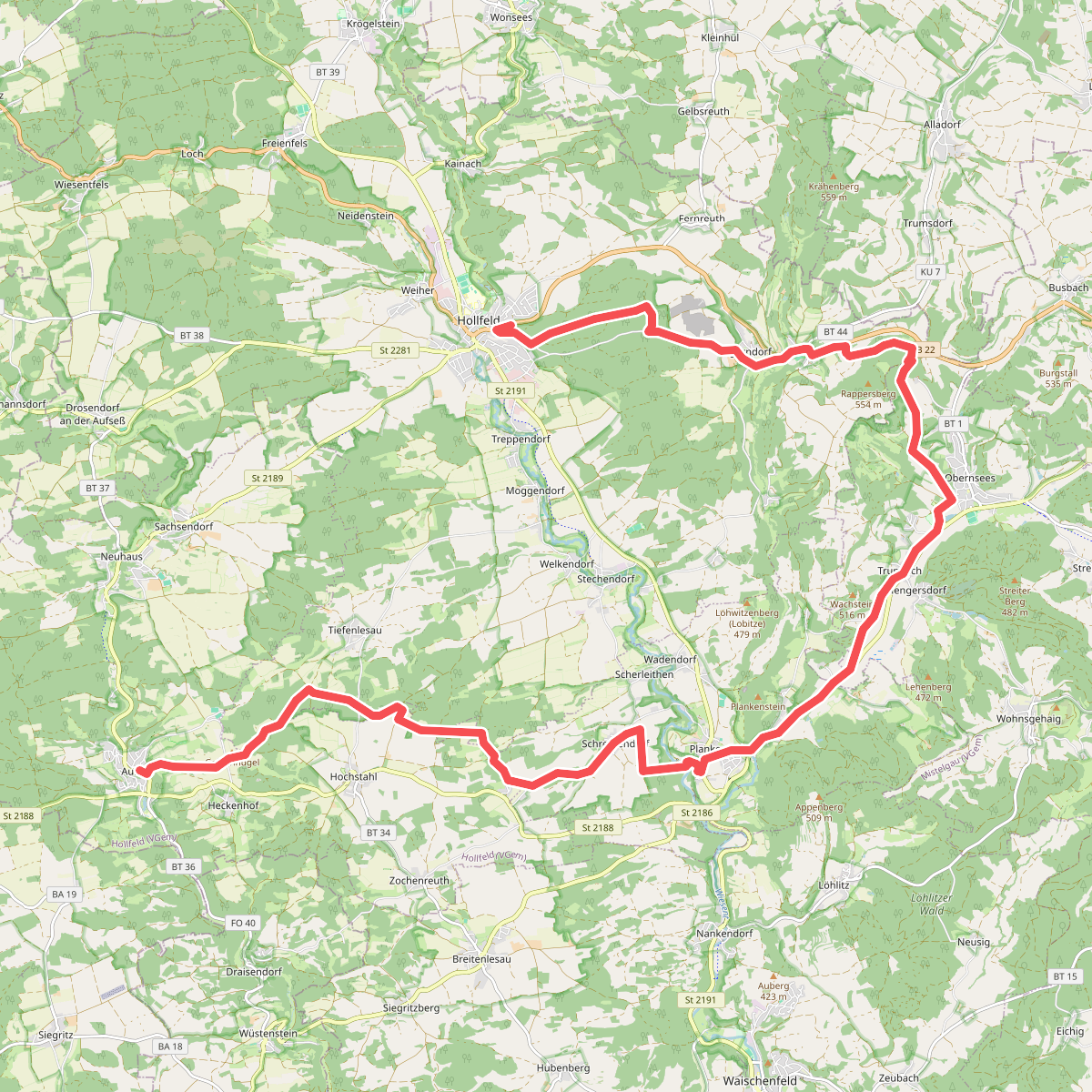 Thermenweg Aufseß-Obernsees